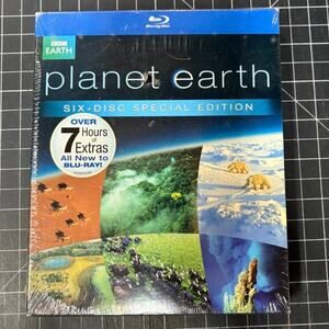 New Sealed Planet Earth Six-Disc Special Edition Blu-Ray BBC Earth